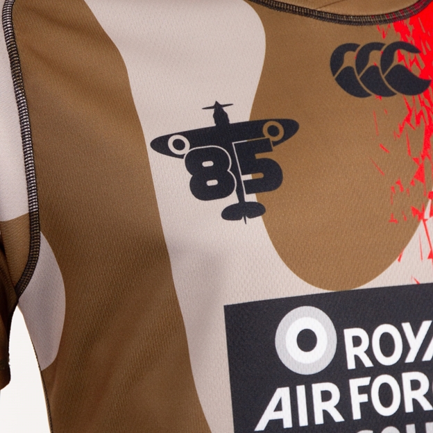 RAF Mens 7's Rugby Shirt Camo - 85