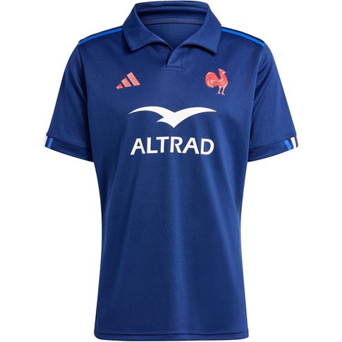 France adidas Mens Home Jersey - Dark Blue 2024 - Front France adidas Mens Home Jersey - Dark Blue 2024 - Front