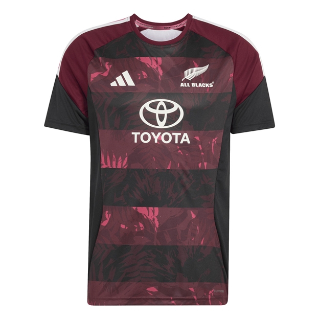 All Blacks Mens 'Greatest Rivalry' Performance T-Shirt 26/27 Maroon - Front View
