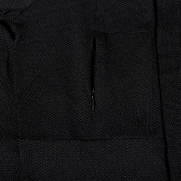 Canterbury Mens Tempo Quarter Zip Training Top Black - Zipped Pocket Close-up