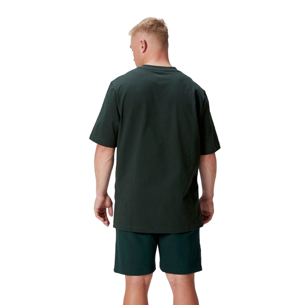 British and Irish Lions Mens Stealth T-Shirt Green - Model Back