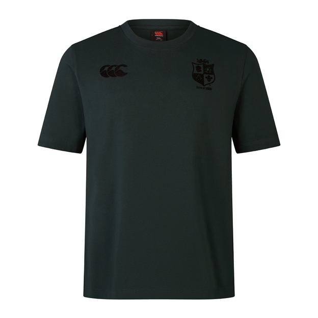 British and Irish Lions Mens Stealth T-Shirt Green - Front