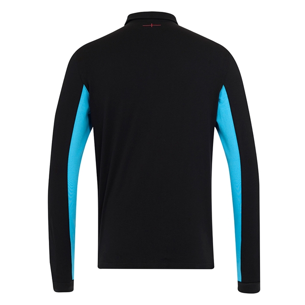 England Mens Limited Edition Calcutta Cup Since 1879 Away Classic Rugby Shirt 25/26 Long Sleeve Black - Back