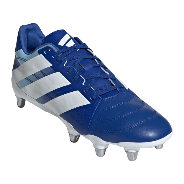 Adidas Adults Kakari Elite Soft Ground Rugby Boots Team Royal Blue - Toe View