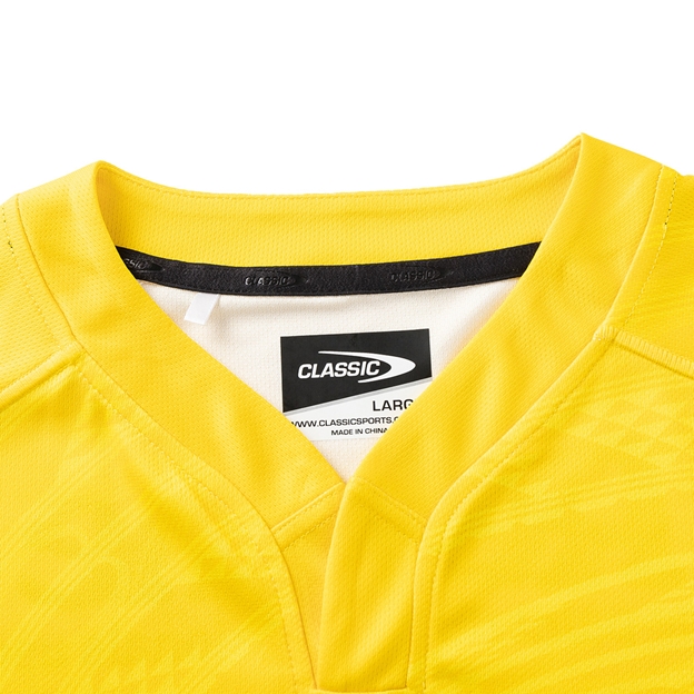 Hurricanes Mens Home Rugby Shirt Short Sleeve 2025 - Collar