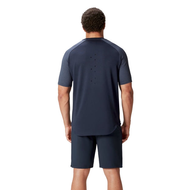 British and Irish Lions Mens Everest T-Shirt Navy - Model Back
