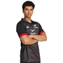 Maori All Blacks Mens Home Rugby Shirt - Short Sleeve - Black 25/26 