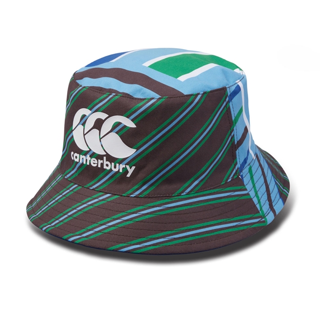 Canterbury Mens Uglies Reversible Bucket Hat Green - Front