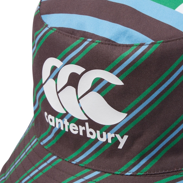 Canterbury Mens Uglies Reversible Bucket Hat Green - Uglies Close-up