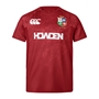 British and Irish Lions Junior Superlight T-Shirt Red - Front 