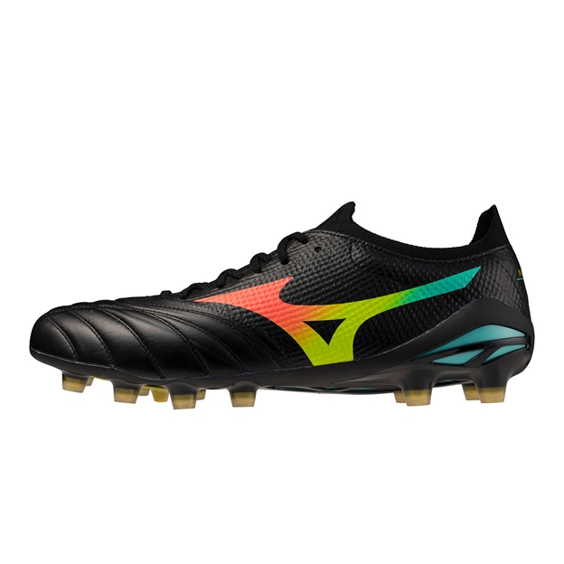 Mizuno Adults Morelia Neo V β Pro Firm Ground Rugby Boots Black - Outstep View