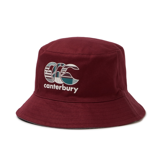 Canterbury Mens Ulgies Reversible Hat Red - Front View