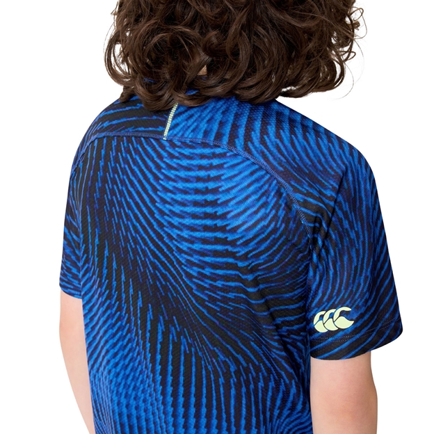 Canterbury Kids TempoTraining T-Shirt Multi - Model Back Close-up