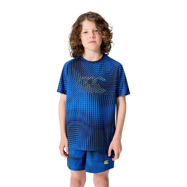 Canterbury Kids TempoTraining T-Shirt Multi - Model Front