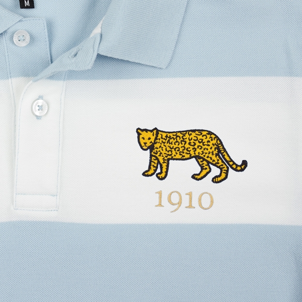 Argentina 1910 Heritage Pure Cotton Polo - Sky White