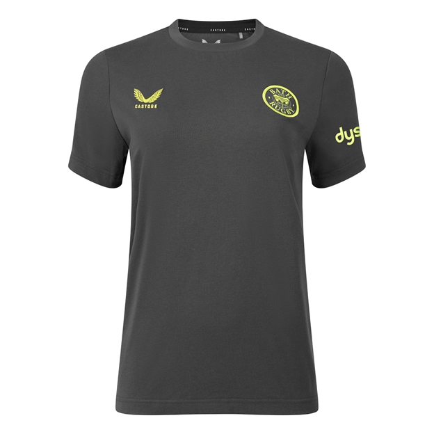Bath Womens Off Pitch T-Shirt 26/27 Gunmetal - Front View