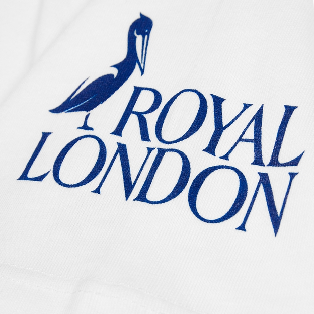 British & Irish Lions Womens Travel T-shirt 2027 White - Sleeve Close-up