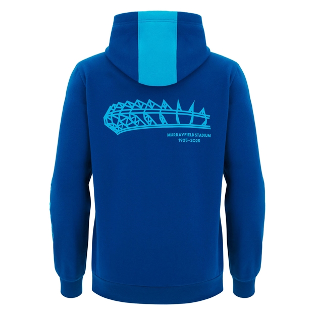 Scotland Mens Cotton Hoodie 25/26 Navy - Back