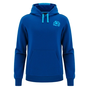 Scotland Mens Cotton Hoodie 25/26 Navy - Front