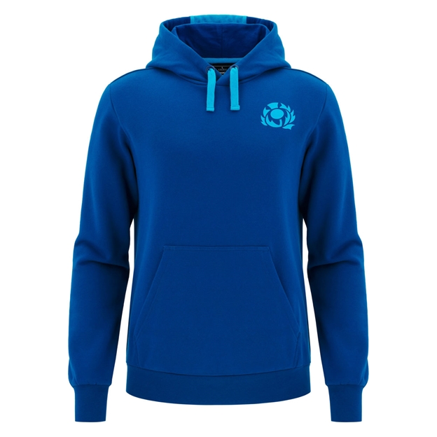 Scotland Mens Cotton Hoodie 25/26 Navy - Front