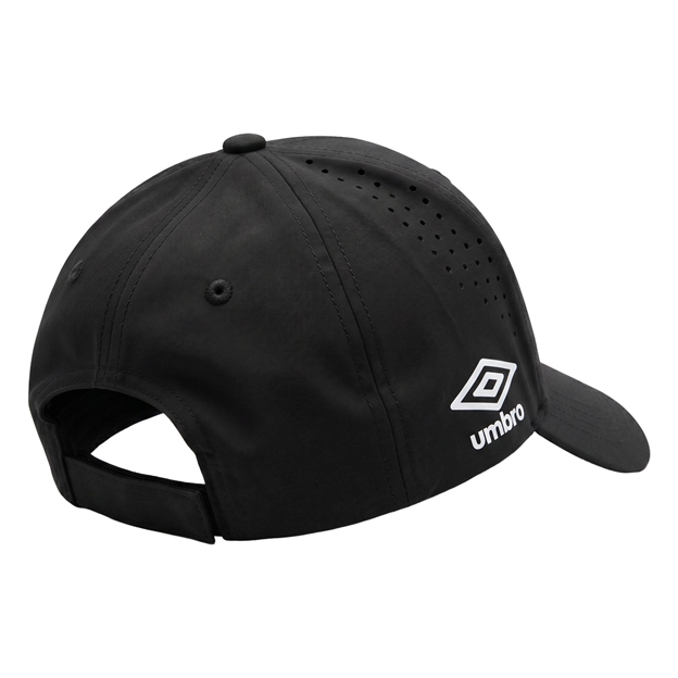 Fiji Adults Cap 26/27 Black - Back View