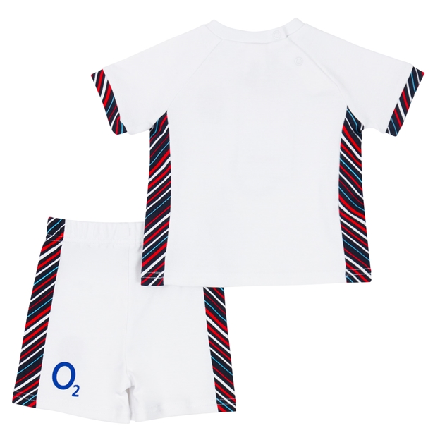 England Home Kit Shorts & T- Shirt 24/25 - Back