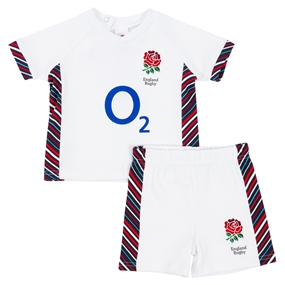 England Home Kit Shorts & T- Shirt 24/25 - Front
