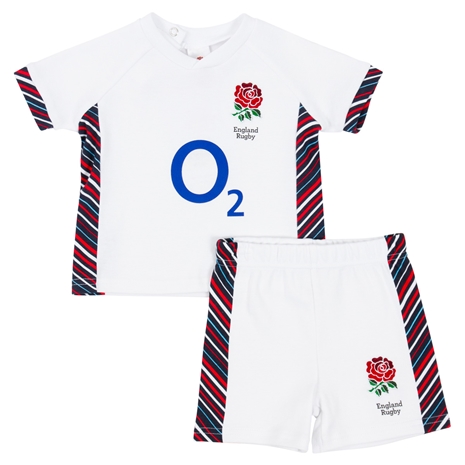 England Home Kit Shorts & T- Shirt 24/25 - Front