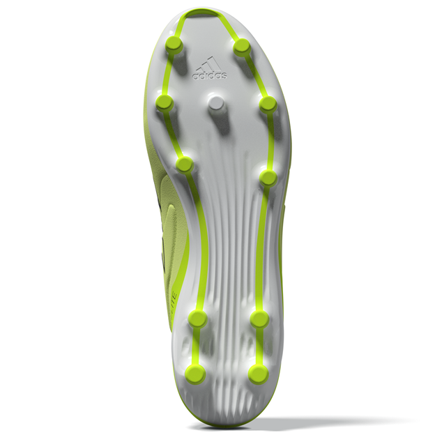 adidas Adults Kakari RS Firm Ground Rugby Boots   -  Yellow