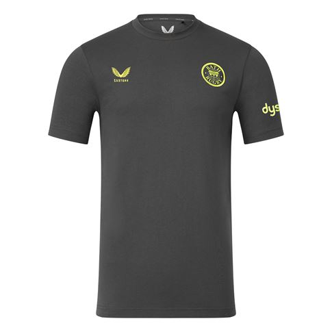 Bath Mens Off Pitch T-Shirt 26/27 Gunmetal - Front View