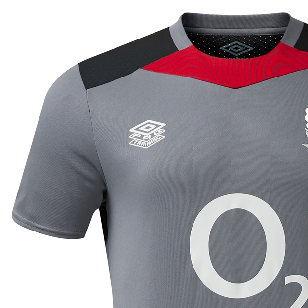 England Mens Gym T-Shirt - Grey - 2025 - Umbro