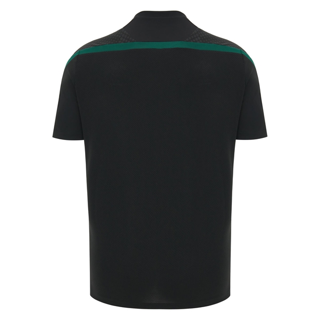 Wales Mens Training T-Shirt 26/27 Black - Back View