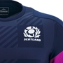 Scotland Mens Training Poly Shirt 25/26 Long Sleeve Navy - SRU Thistle 