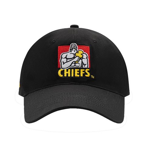 Chiefs Adults Club Cap 2026 Black - Front