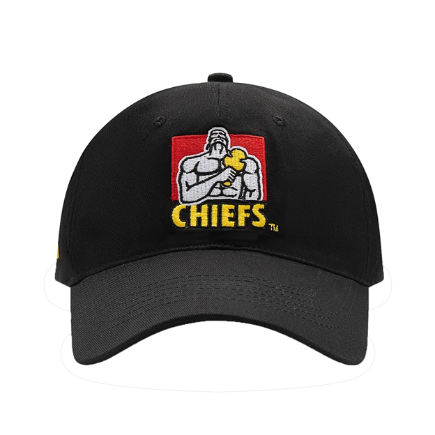 Chiefs Adults Club Cap 2026 Black - Front