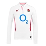 England Mens Home Classic Long Sleeve Rugby Shirt 25-26 - Front 