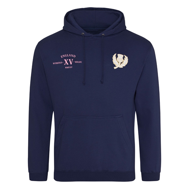 Scotland Mens Classic XV Hoodie Navy - Front