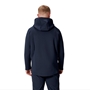 British and Irish Lions Mens Everest Hoody Navy - Model Back 