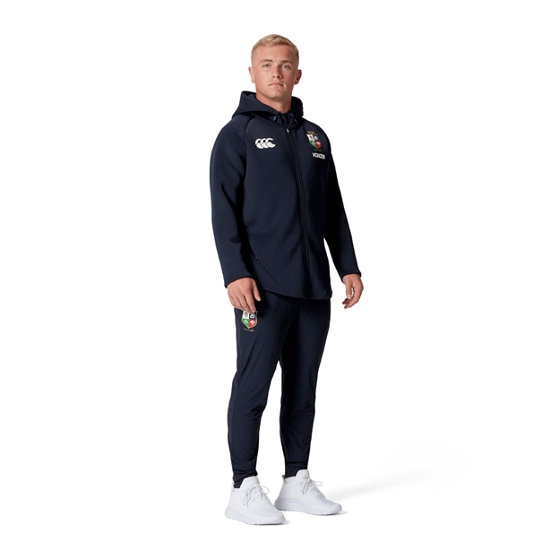 British and Irish Lions Mens Everest Hoody Navy - Model