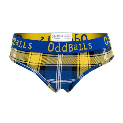 Oddballs My Name'5 Doddie Womens briefs Tartan - Front Oddballs My Name'5 Doddie Womens briefs Tartan - Front