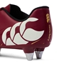 Canterbury Kids Speed Falcon SG Rugby Boots Red - Heel 