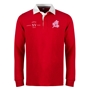 Womens World Cup Japan Adults Classic Heavyweight Rugby Shirt Red - Front 