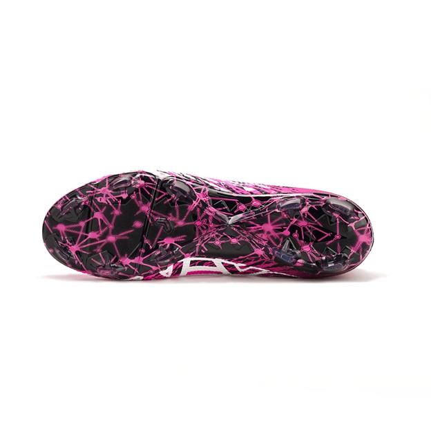Oxen Kids Metasock Firm Ground Rugby Boots Pink/Black - Soleplate