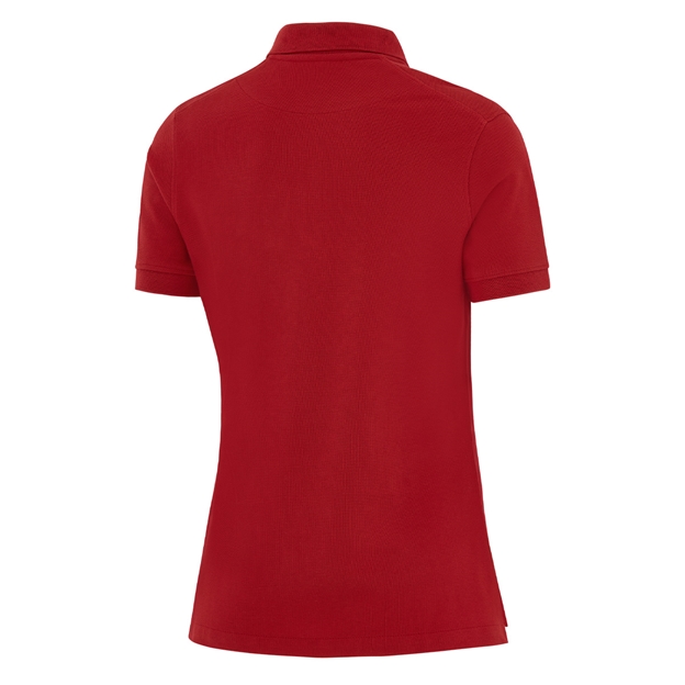 British & Irish Lions Womens Travel Polo 2027 Pepper Red - Back