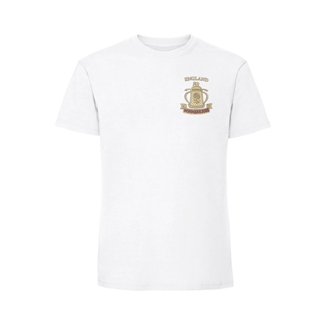 England Kids Cup Winners 2025 Classic T-Shirt White - Front