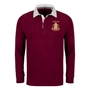 England Mens Cup Winners 2025 Heavyweight Rugby Shirt - Burgundy 