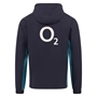 England Mens Performance Shower Jacket 25-26 Inkwell:Storm Blue - Back 
