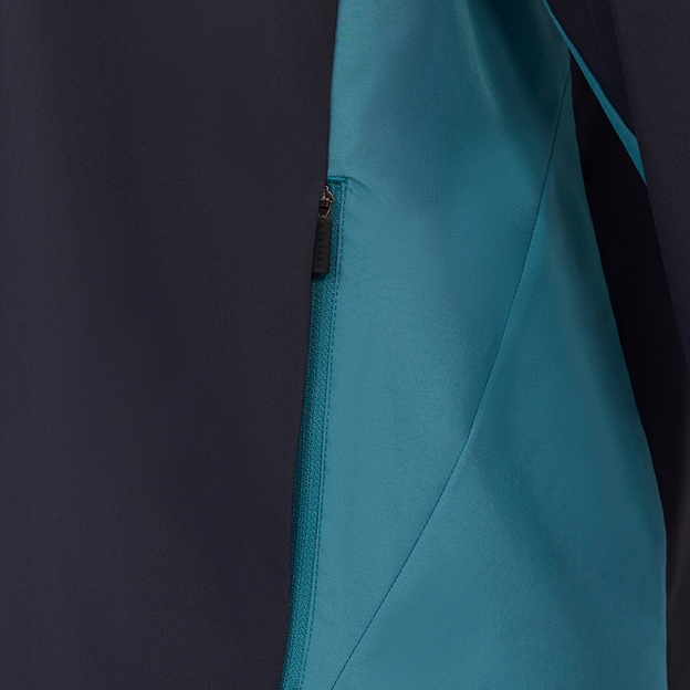 England Mens Performance Shower Jacket 25-26 Inkwell:Storm Blue - Pocket