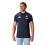 British and Irish Lions Mens Pique Polo Navy - Model Front 