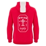 Wales Mens Fanline Hoodie 25/26 Red - Back 